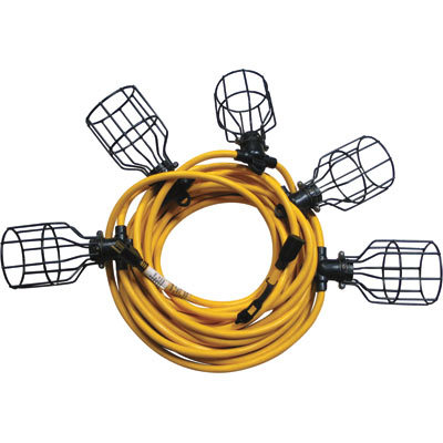 Northern industrial string lights - 5-light, 50' string