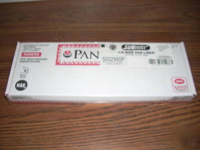 Pansaver sixth-pan 1/6 size deep pan liner 100 per case