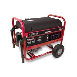 Powermate 6800 watt portable generator electric start