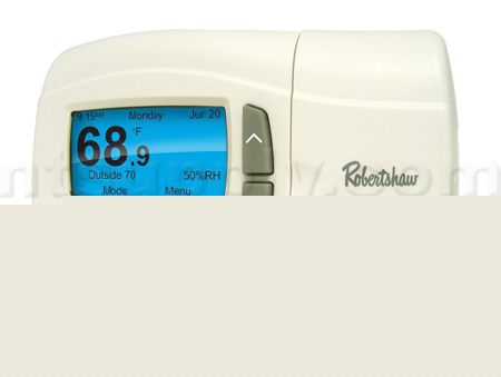 Robertshaw 9820I programmable heat pump thermostat,