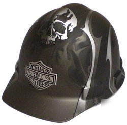 Harley-davidsonÂ® hard hat skull/flames graphic HDHHAT35