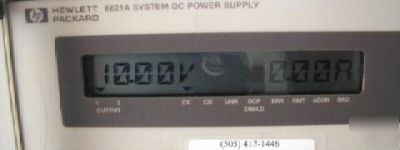 Hp - agailent 6621A 80 watts system dc power supply 