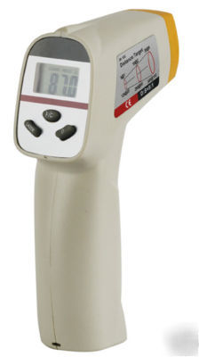 Infrared thermometer w/laser point gun shape no contact