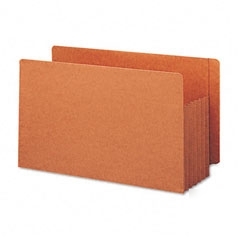 Smead tuff pocket redrope drop front file pockets