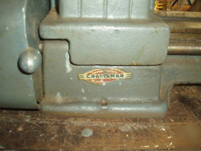 Vintage craftsman sears & roebuck model 109 metal lathe