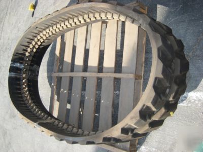 2 rubber tracks for caterpillar, komatsu, ihi