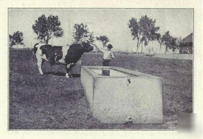 Farm concrete building mold barn silo cellar well tank 