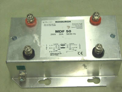 Lc filter, single phase, 240V, roxburgh #mdf 50