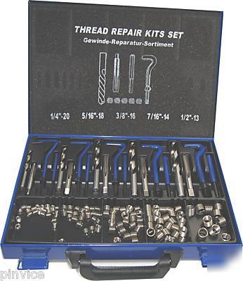 Master thread repair kit unc 1/4 - 1/2 suit helicoil