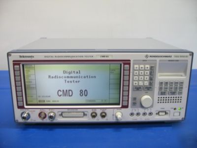 Rohde & schwarz ** tektronics CMD80 ** fully loaded 