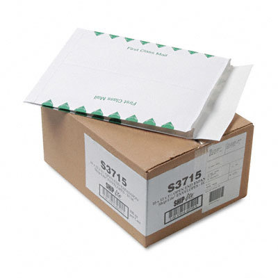 Ship-lite redi-flap expn mailer 1ST class white 100/box