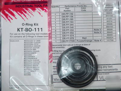 2 set o-ring kit for bostitch miiifs hardwood inst gun 