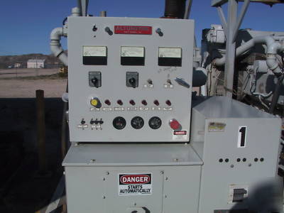 2 alturdyne nat. gas 175 kva 120/208 ac generators