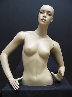 Female shop display retail mannequin dummy torso katy