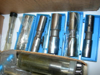 Large lot of bore gages diameter gages gage blocks plug