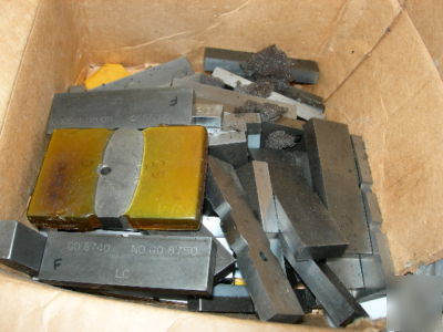 Large lot of bore gages diameter gages gage blocks plug