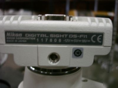 Nikon eclipse MA100 inverted metallurgical microscope