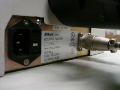 Nikon eclipse MA100 inverted metallurgical microscope