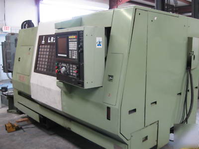 Okuma lr-25 four axis cnc lathe 3.15