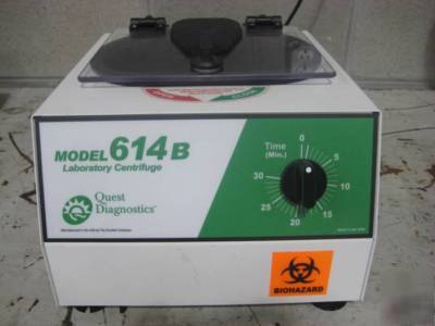 Quest diagnostics model 614B laboratory centrifuge