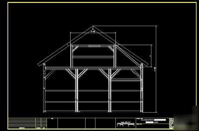 Reclaimed timberframe barn, rustic home conversion