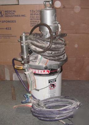 Used complete graco monark air powered pump 222-791