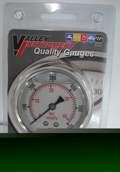Valley instrument 2 1/2IN stainless steel gauge 3000PSI