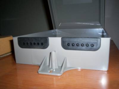 Weather resistant plastic electrical box