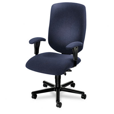 5400 steel seatng sers high-back task chair blue fabric