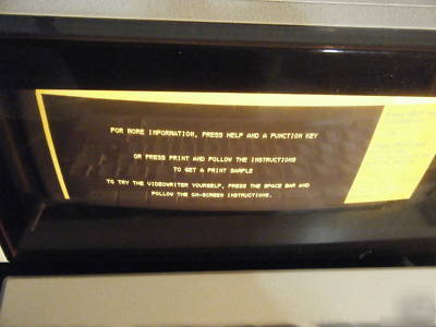 Magnavox videowriter 160 word processor