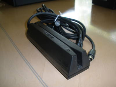 Magtek magnetic swipe black card reader 21080141