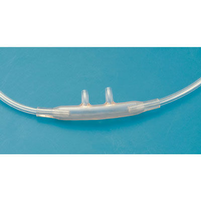 Pediatric oxygen nasal cannula cushioned w/ tubing 50