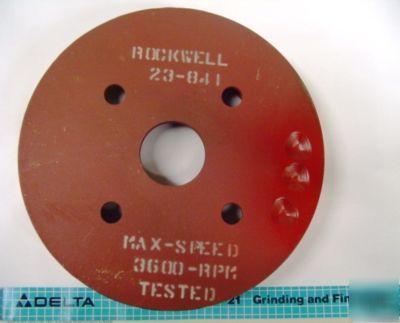 Rockwell delta grinding wheel al. oxide- 6