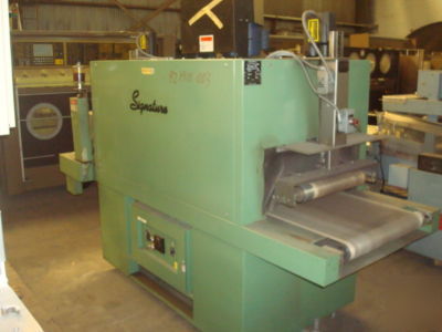 Shanklin shrink wrapper model A27A w/shrink tunnel