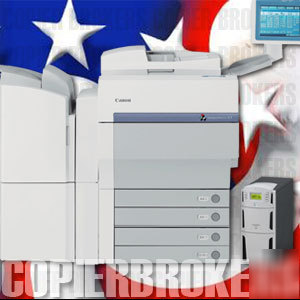 Canon imagepress C1 color copier Q1 server â˜… 79K meter 