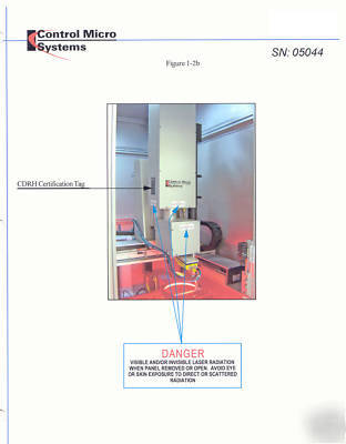 Cms ytterbium fibre, fiber, laser marker, marking