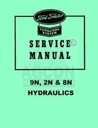 Ford 9N 2N 8N tractor hydraulic system service manual