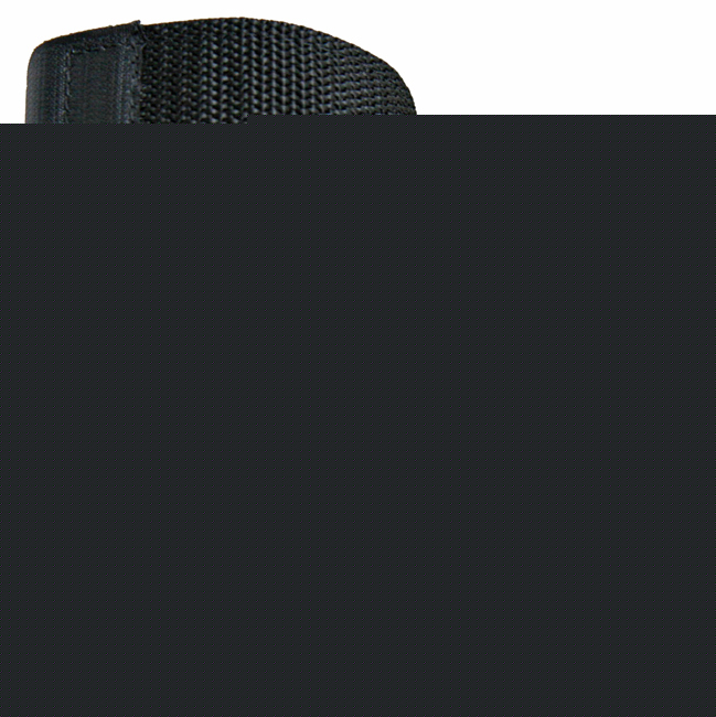 Hwc nylon police deluxe radio holder - swivel mount