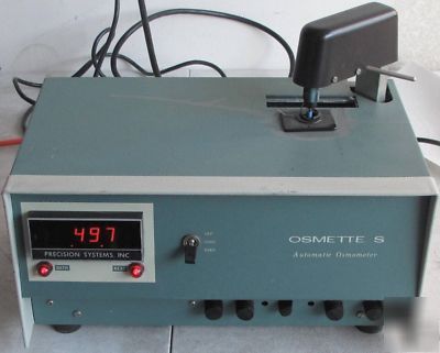 Precision scientific osmette s 4002 automatic osmometer