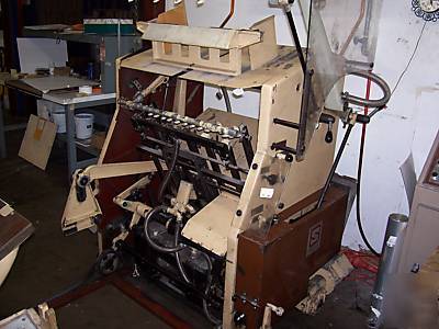 Thomson saroglia foil stamp emboss die cutter