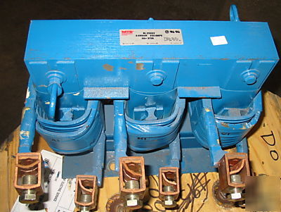 100 hp dc drive pkg. drive, reactor, contactor & fuses