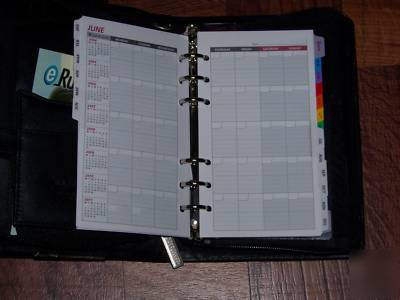 Dayrunner erunner tabbed multi-year calendar directory 