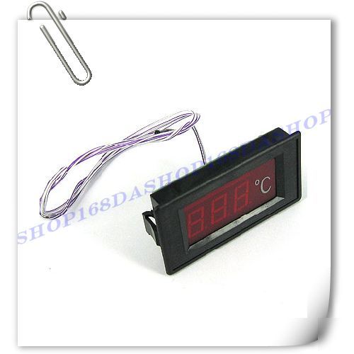 Led digital panel thermometer temperature meter 34-675