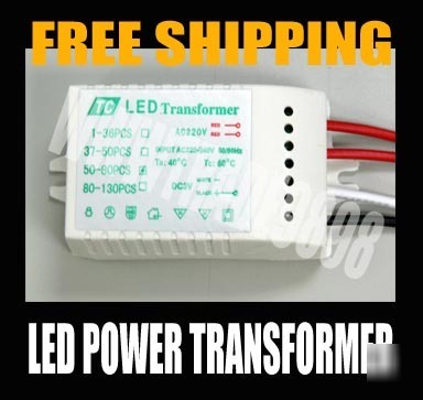 Led power supply transformer for 50 to 80 numbers bulb