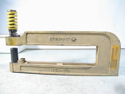 12CJ - 1 1/2 strippitt punch for a press brake