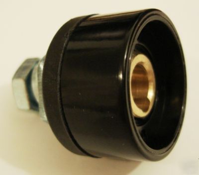 Dinse 25 female chassis mount for welding cables, torch