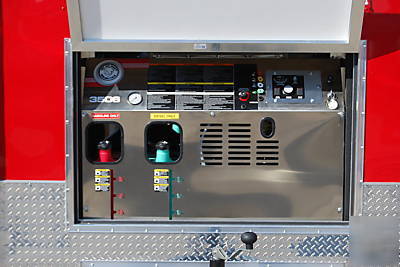 Enclosed trailer mounted pressure washer, hot, cold