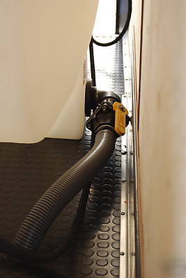 Enclosed trailer mounted pressure washer, hot, cold