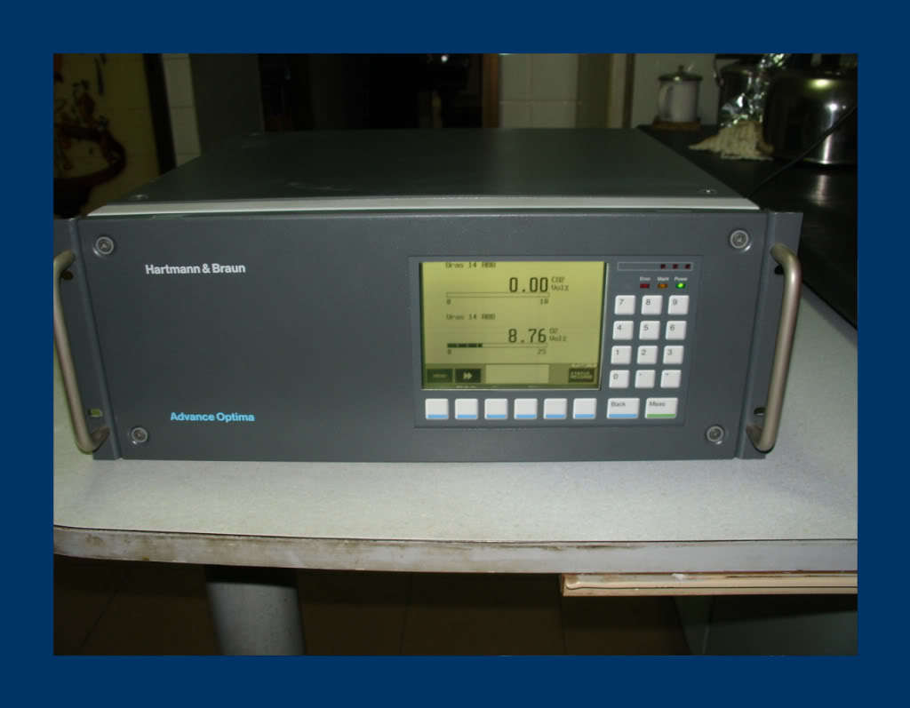 Hartmann b.braun advance optima continuous gas analyzer