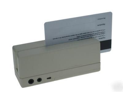 New portable magnetic credit card reader data collector